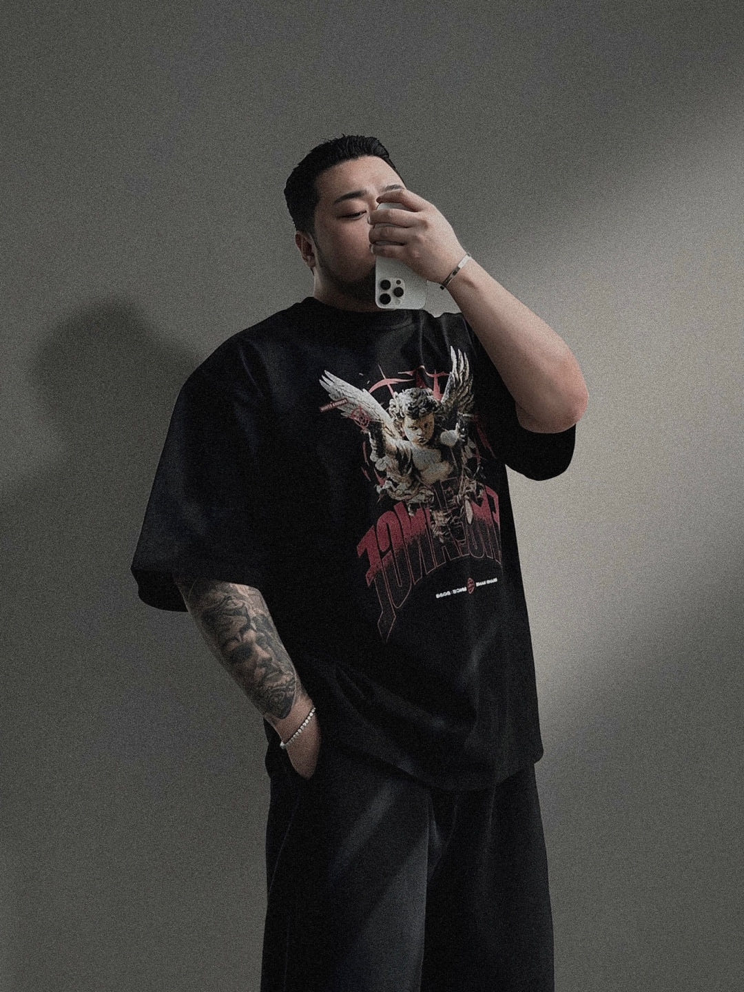 에이오알닷 aor. 벤젼스 오버 반팔티 2COLOR 빅사이즈 박스핏 오버핏 티셔츠