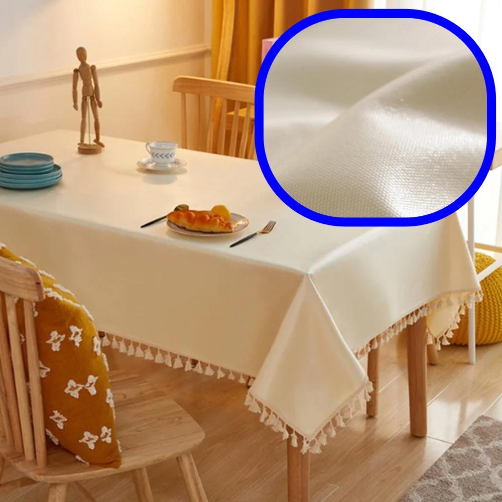 90x140cm 홈파티방수식탁보 인테리어 방수식탁보 사각테이블보 - 상품 이미지