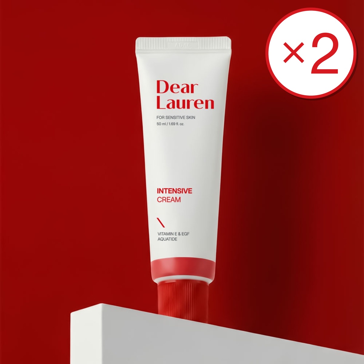 디어로렌 인텐시브 크림 세라마이드 피부장벽강화 속보습 수분크림 저자극 50ml, 2개 - 상품 이미지