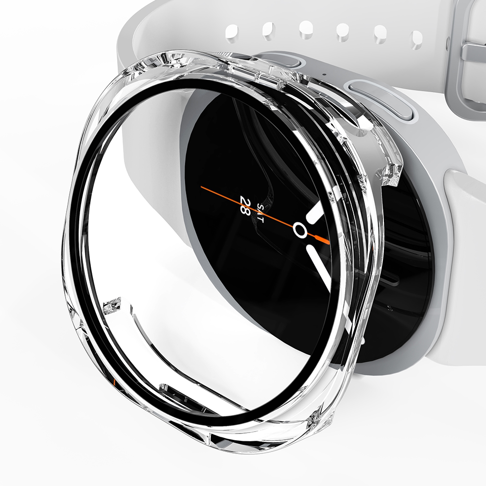 아이엠듀 갤럭시워치7 케이스 40mm 강화유리 풀커버 하이브리드 투명 케이스 이미지 6