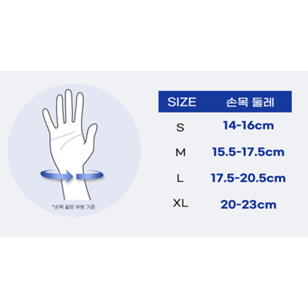 라인벨라 의료용 손목보호대 장갑형 암슬리브 엄지 아대 압박밴드 - 상세 이미지 5