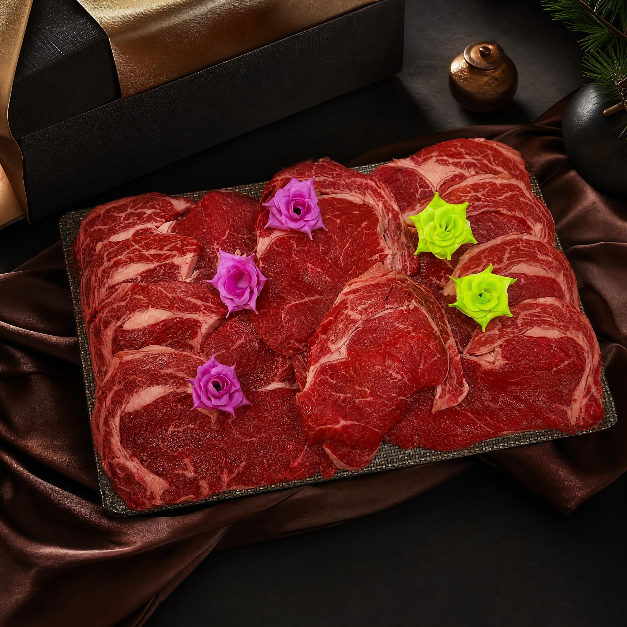 친절한고깃집 1등급 꽃등심 국내산 1KG 1.5KG 부드러운고기 한우 소고기 생일 고기선물 - 상세 이미지 5
