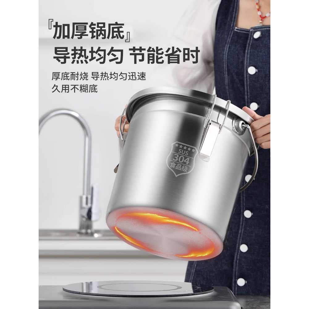 업소용 음식물 쓰레기통 수거통 짬통 밀폐식 음쓰통 20x20 5L 업그레이드 밀폐 이미지 6