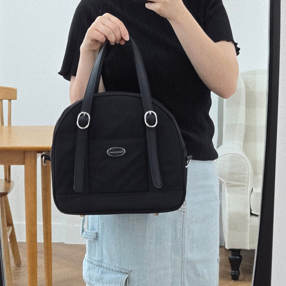 헤이브넷 줄리백 이유식 보냉가방 도시락 소프트 쿨러백 외출 피크닉가방 블랙 이미지 6