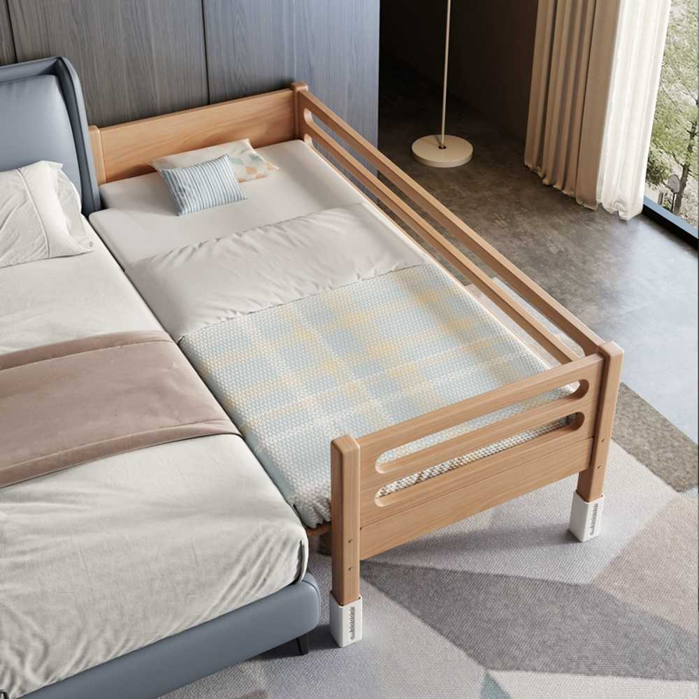 침대 난간 프레임 매트리스 깔판 늘리기 저상형 연결 150x80cm-2면모델 - 상품 이미지