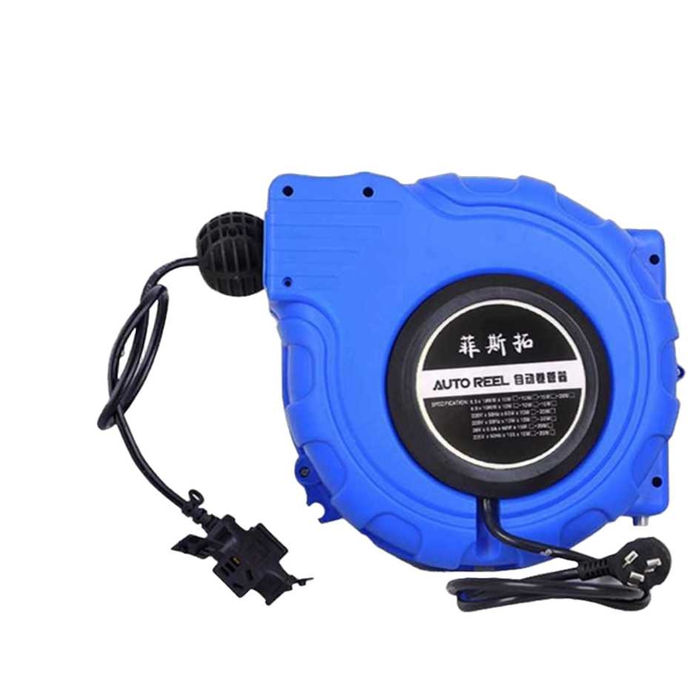 작업릴선 전선릴 자동 미니 릴케이블 멀티선 개폐식 10m 방수 콘센트 (2500W 이하) - 상품 이미지