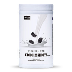 프로틴스토리 식사대용 맛있는 단백질 다이어트쉐이크 쿠키앤크림맛, 750g... 맛있게 먹은 솔직 후기 - 상품 이미지 2