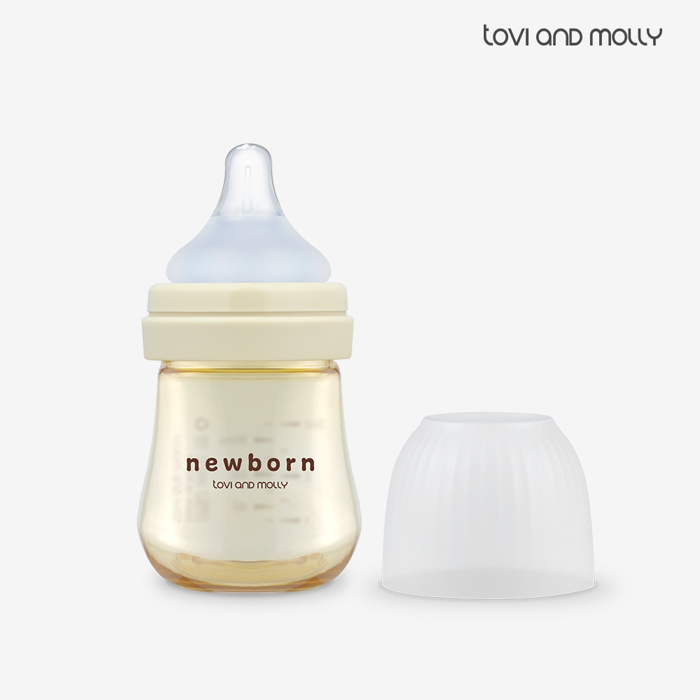 [토비앤몰리] 신생아 젖병 80ml 젖꼭지 0단계 포함 (싱글팩) 산후조리원 출산준비물 - 상품 이미지