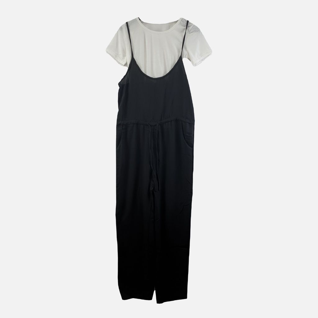 블랙 여자 점프수트 S N9586 - 상품 이미지
