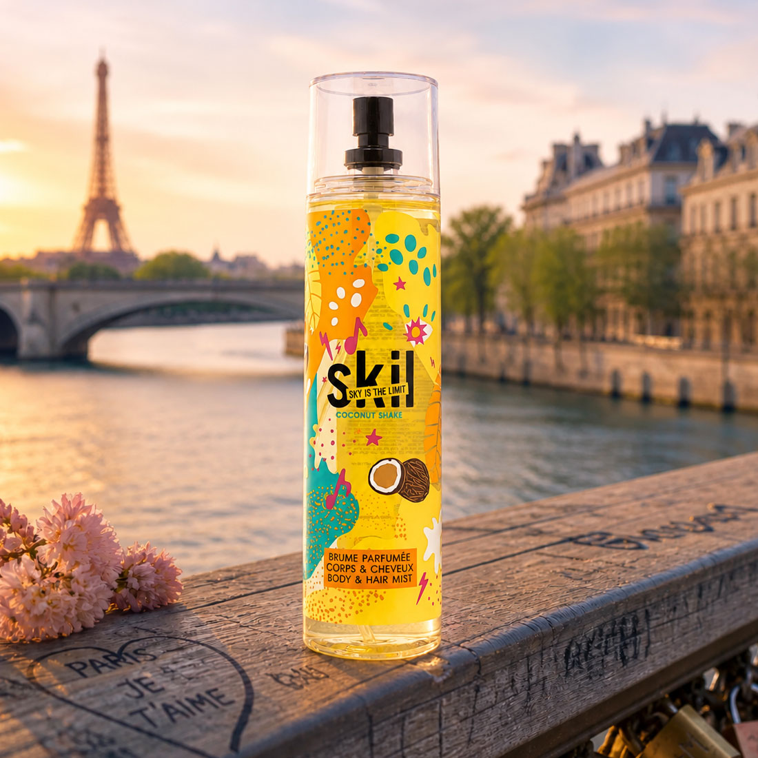 장아떼 Skil 헤어바디 미스트 프랑스향기 코코넛 쉐이크, 250ml, 1개 - 상세 이미지 2