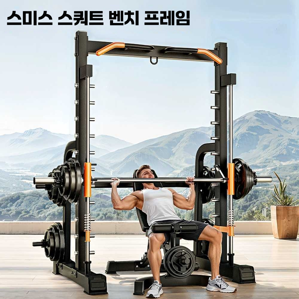 딥스머신 턱걸이 풀업 기구 스쿼트 피티샵 치닝디핑 기본모델 - 상세 이미지 2