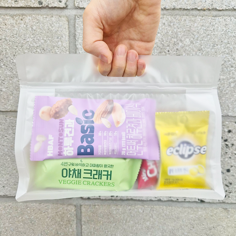 결혼식버스 간식 웨딩촬영 과자 워크샵 간식선물세트 소포장 선물세트 - 상세 이미지 4