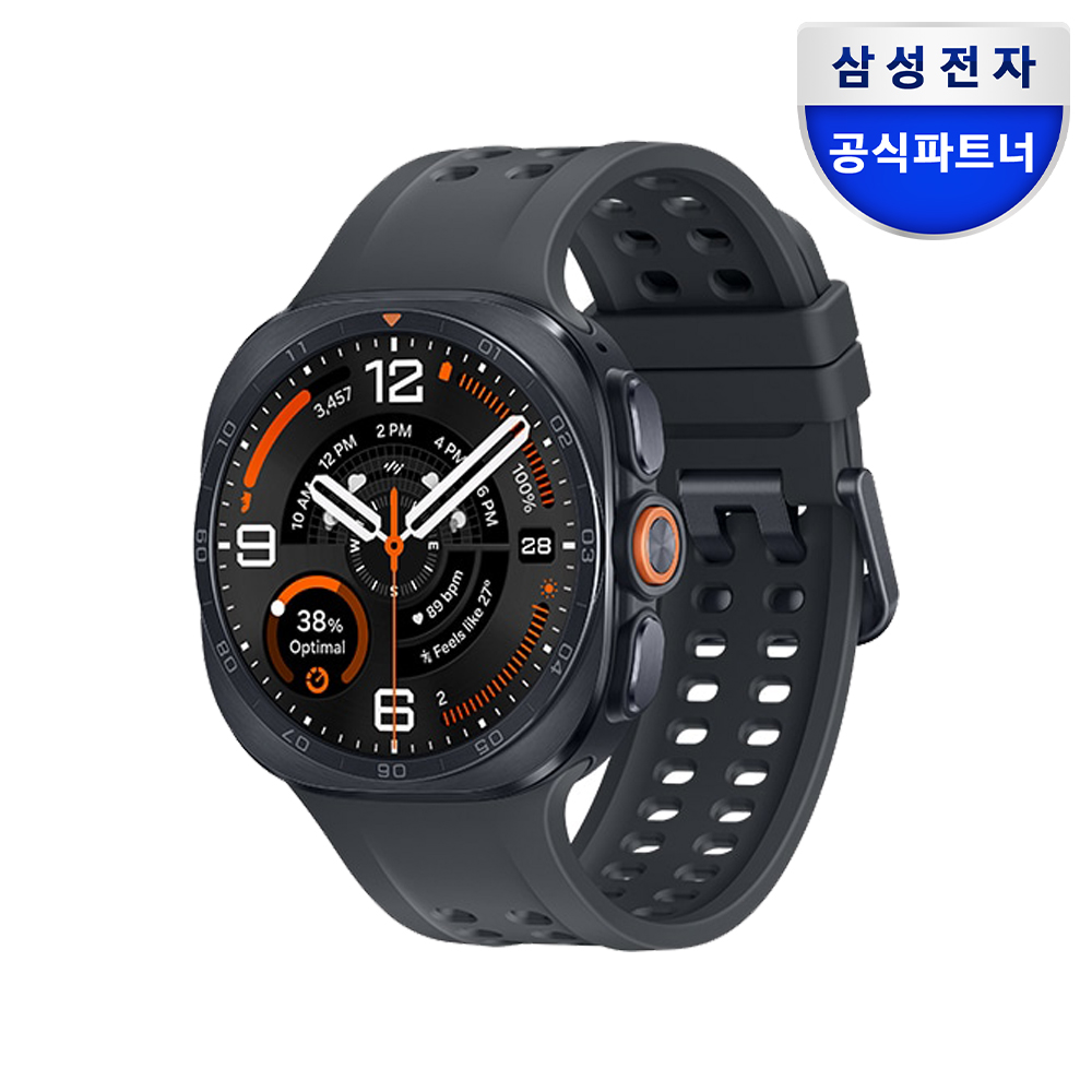 삼성 갤럭시 워치 울트라2 (강화유리 2매 패키지) 티타늄 그레이, 47mm, LTE