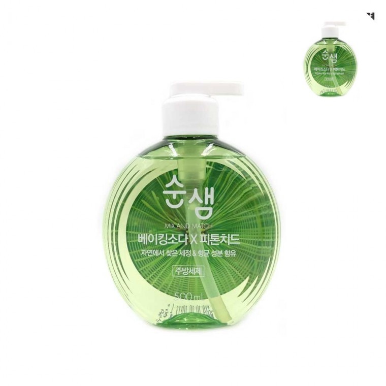 베이킹소다 피톤치드 주방세제 500mL 용기 1EA 기름때제거제
