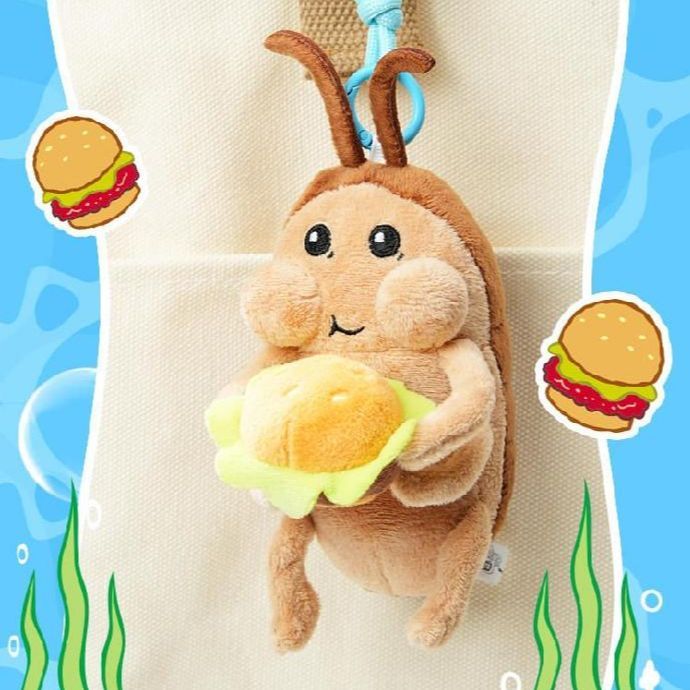 스폰지밥 비키니시티 주민 휴양지 인형 키링 뚱이 바퀴 징징이 밈 랜덤박스 이미지 7