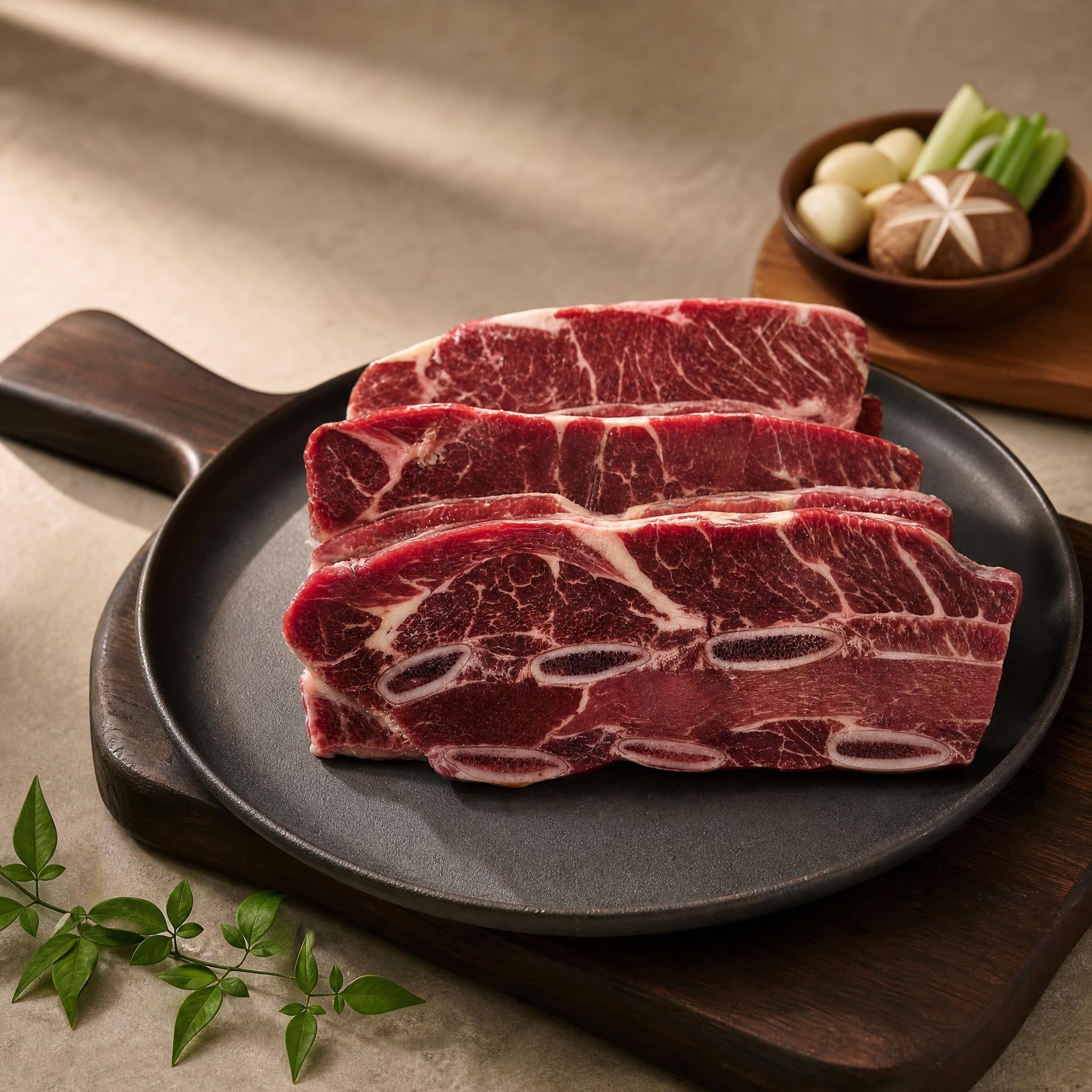 친절한고깃집 LA갈비 아일랜드산 냉동 착한가격 아이반찬 고기반찬 1kg 이미지 6