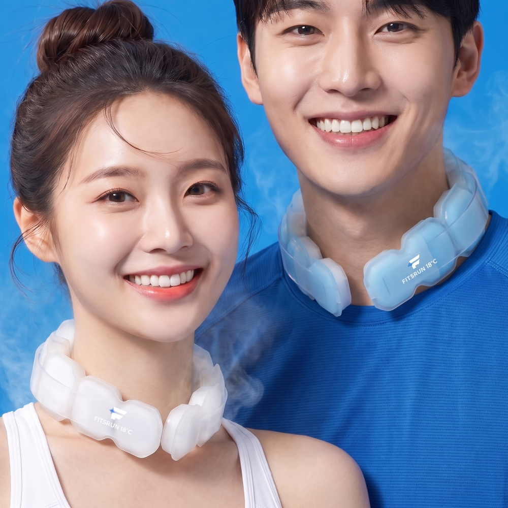 아이스넥쿨러 넥쿨러 아이스넥밴드 얼음목걸이 쿨링넥밴드 쿨스카프 상품 이미지