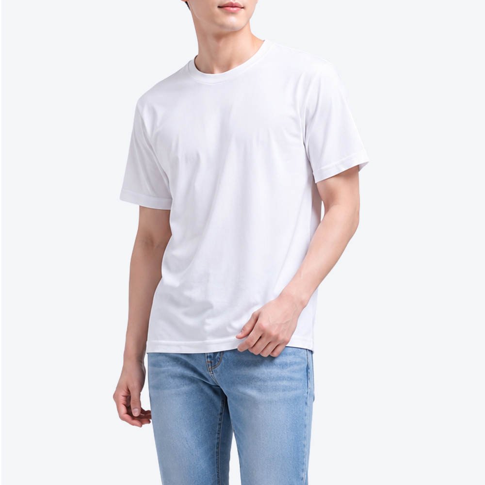 남녀공용 기능성 반팔 여름 쿨티셔츠 운동 헬스티 - 상세 이미지 3