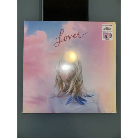 [해외](수입 LP) Taylor Swift Lover 2LP Pink Blue Colored Vinyl TAYLOR SWIFT WEBSITE/ SEALED