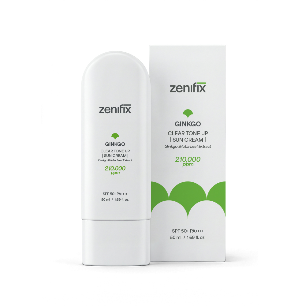 제니픽스 징코 클리어 톤업 선크림 50ml(SPF50+) - 상품 이미지