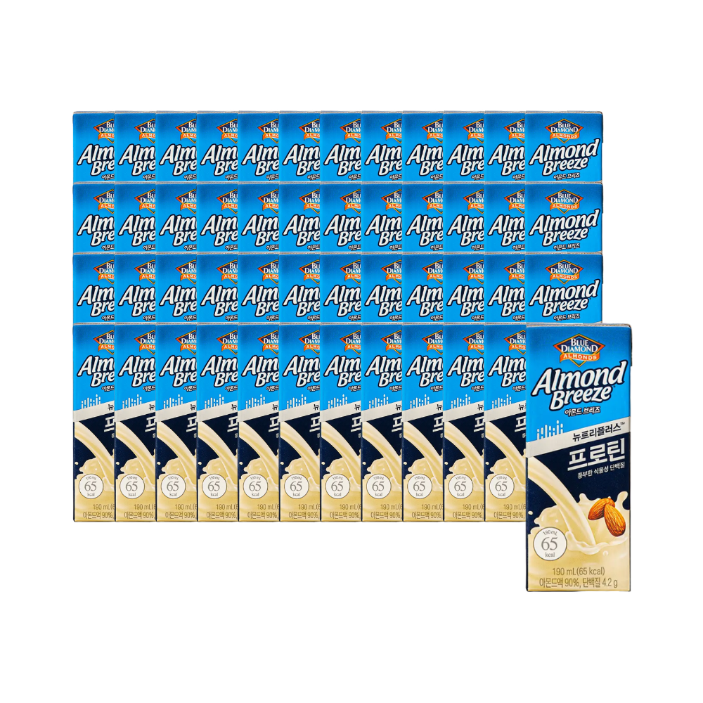 아몬드브리즈 뉴트리플러스 프로틴 190ml x48팩 아몬드두유 - 상품 이미지