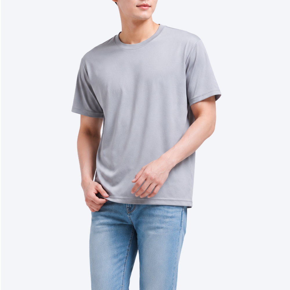 남녀공용 기능성 반팔 여름 쿨티셔츠 운동 헬스티 - 상세 이미지 2