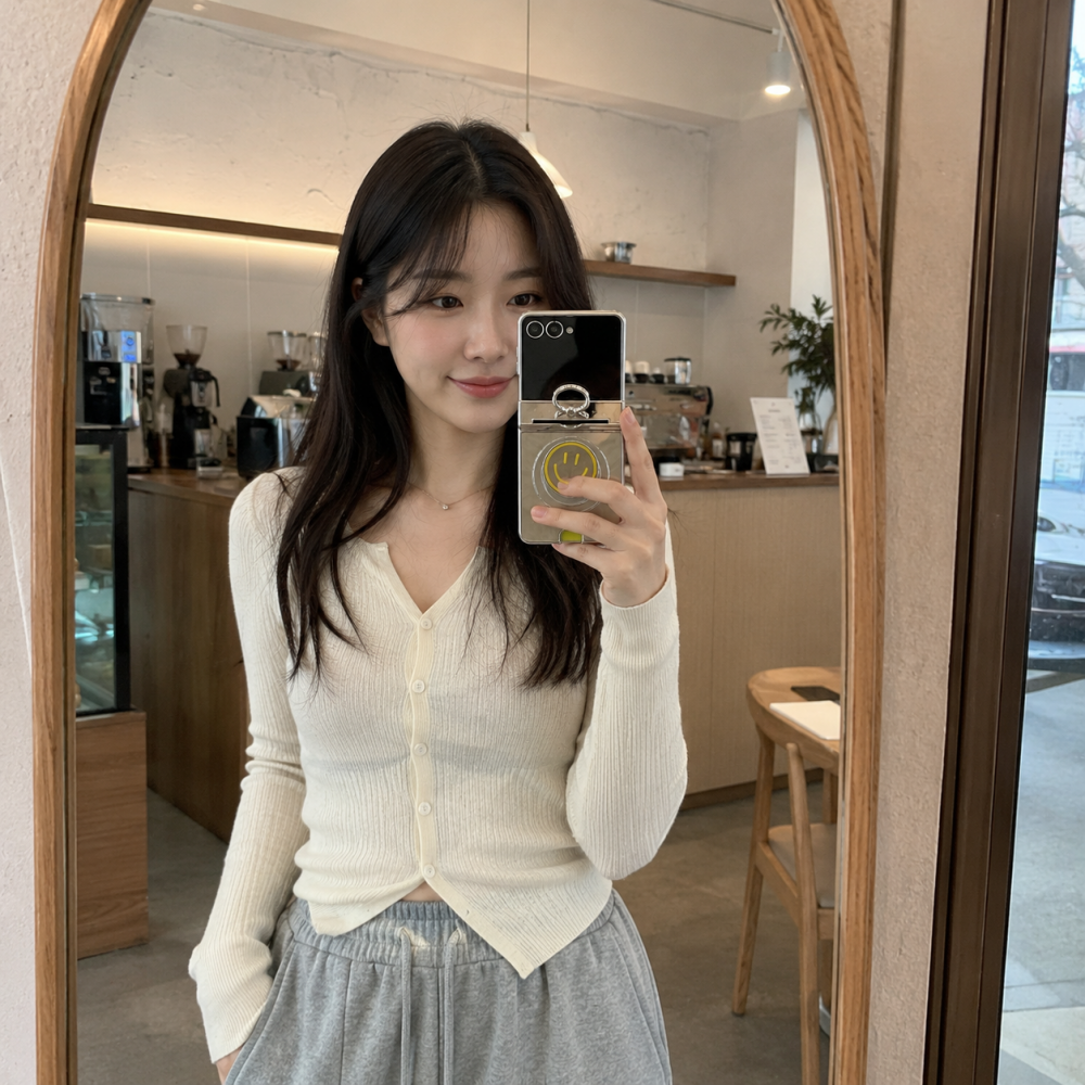 미러 맥세이프 케이스 힌지보호 링고리 딥핑크, 갤럭시Z 플립8 - 상세 이미지 5