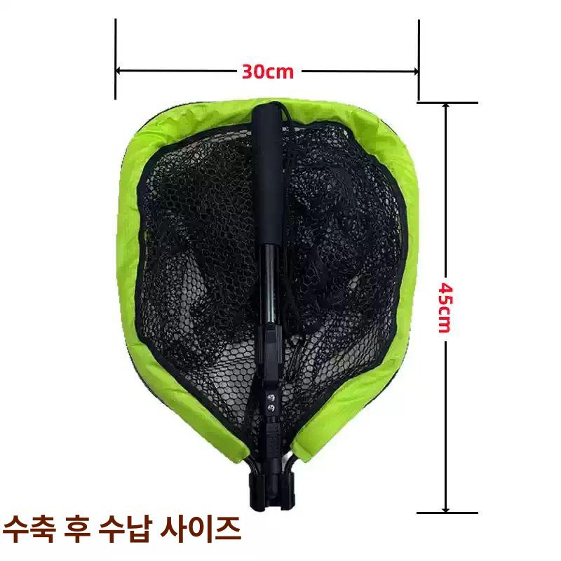 알루미늄 접이식 초경량 낚시망 휴대용 해루질 채집망 낚시 랜딩 네트 기타/other - 상세 이미지 5
