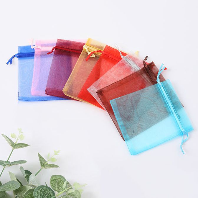 향낭 망사 주머니 10x15cm 샤쉐 만들기 향기 방향제 파우치 포푸리 답례품 선물 포장 이미지 6
