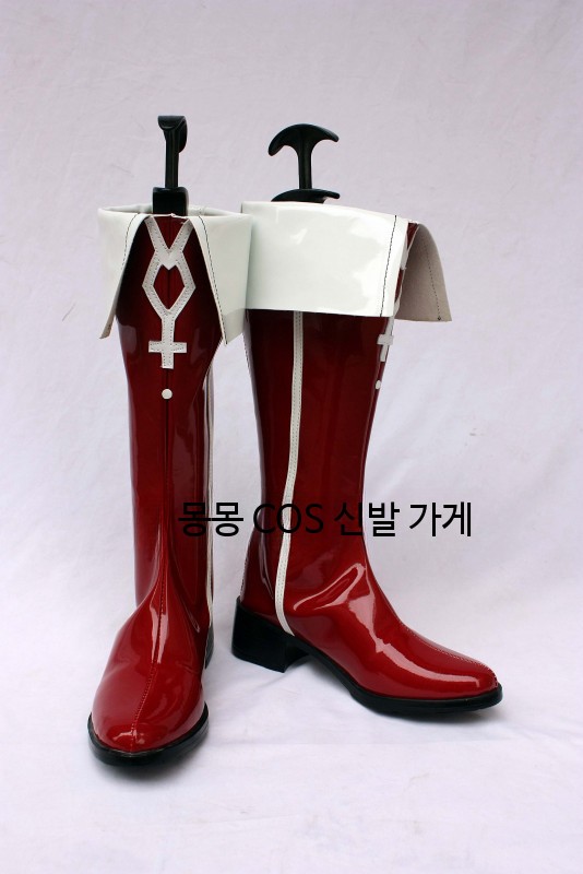 마법소녀 마도카 마기카 코스프레 사쿠라 쿄코 신발 - 상세 이미지 5