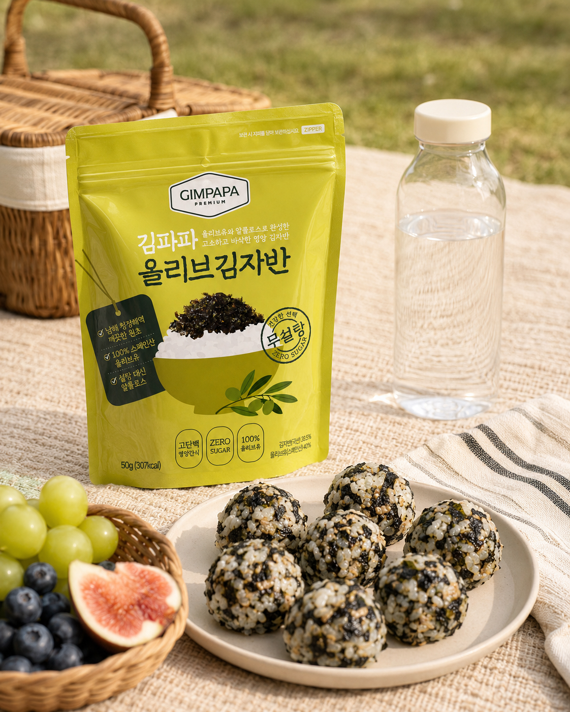 무설탕 김자반 4봉 알룰로스 올리브유 김파파 - 상세 이미지 4