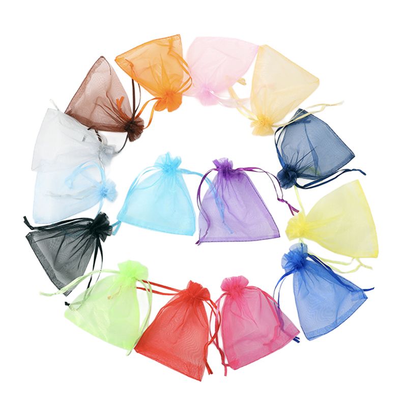향낭 망사 주머니 10x15cm 샤쉐 만들기 향기 방향제 파우치 포푸리 답례품 선물 포장 이미지 8