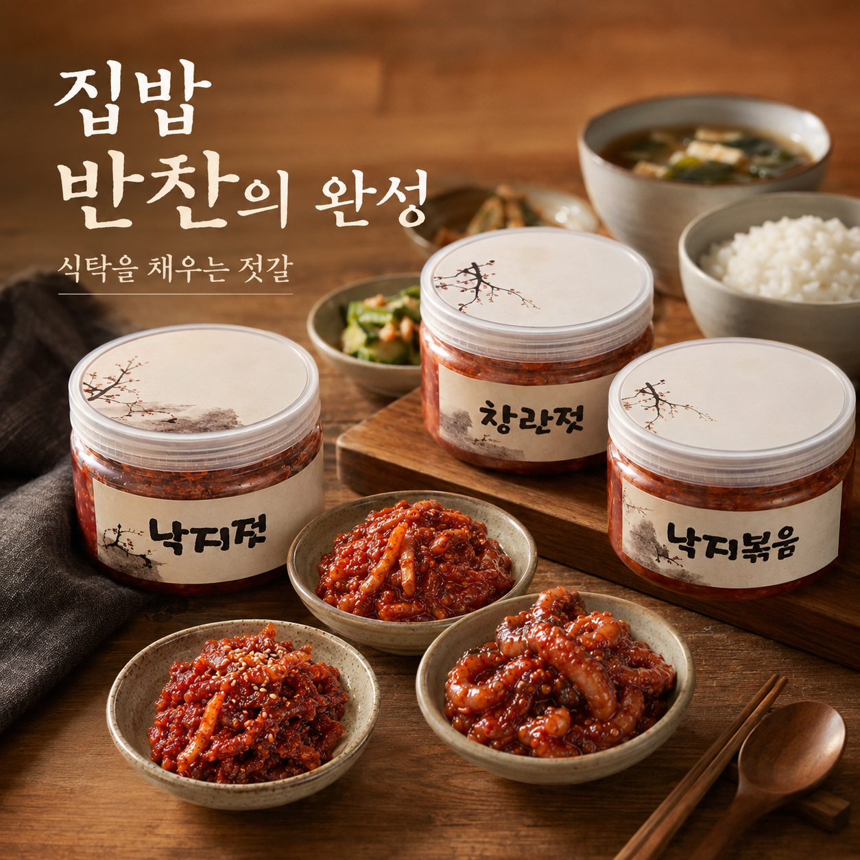 젓갈 500g 무색소명란 양념낙지오징어창난젓 가자미식혜 꼴뚜기젓갈 파지명란 황석어젓 - 상세 이미지 2
