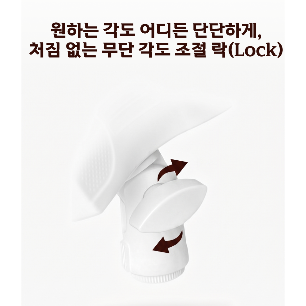 스탠드 헤어 드라이기 거치대 프리미엄 핸즈프리 높이 각도 조절 무타공 스탠드형 이미지 8