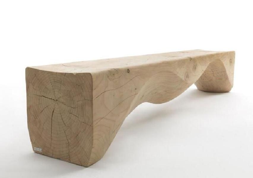 통나무 벤치 의자 원목 방부목 야외 고재 인테리어 A 모델 120x30x40cm 이미지 6