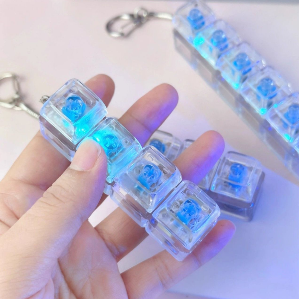 동대문키캡 키링 딸각이 키캡 클리커 딸깍이 키보드 - 상품 이미지
