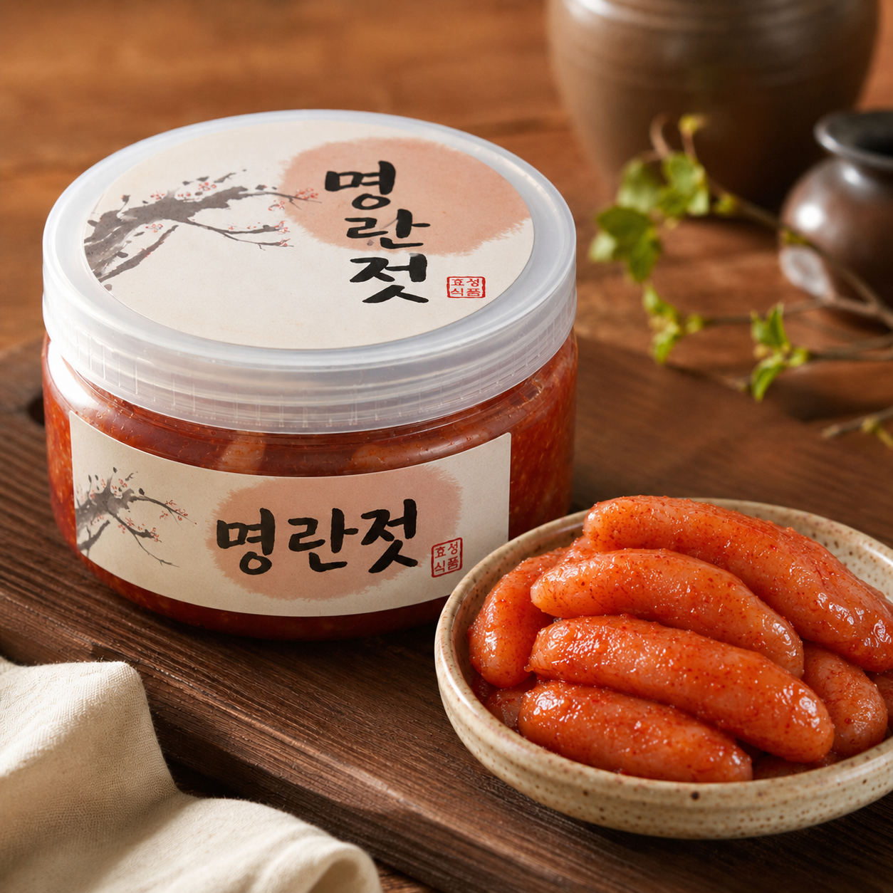 젓갈 500g 무색소명란 양념낙지오징어창난젓 가자미식혜 꼴뚜기젓갈 파지명란 황석어젓 - 상세 이미지 2