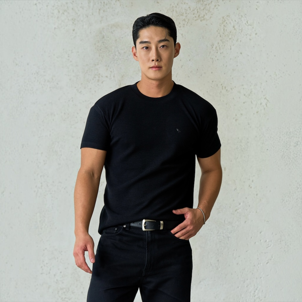 VNF 윈저 남자머슬핏반팔티 - 상품 이미지