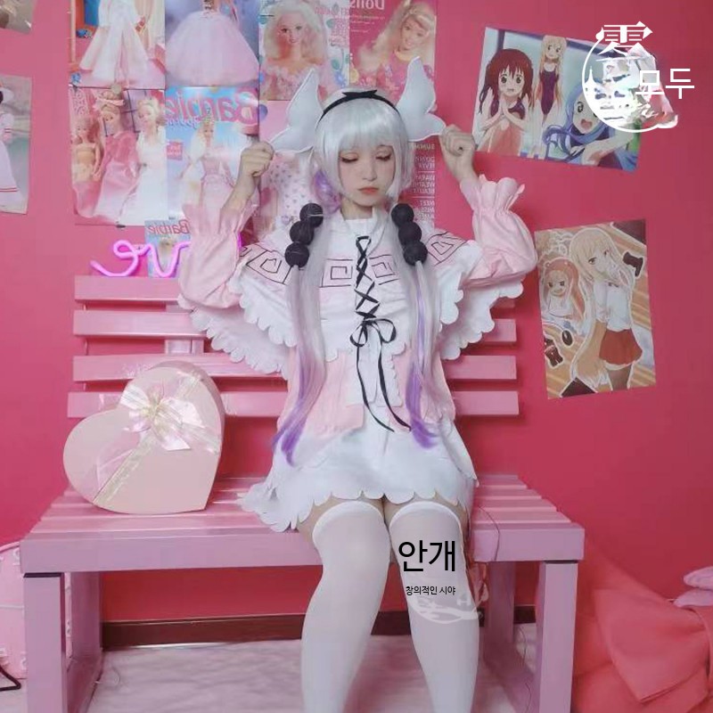 코바야시네 메이드래곤 칸나 카무이 코스프레 의상 매이드레곤 매이드래곤 메이드레곤 칸나카무이 카무이 매이드래곤 매이드레곤 메이드레곤 - 상세 이미지 3
