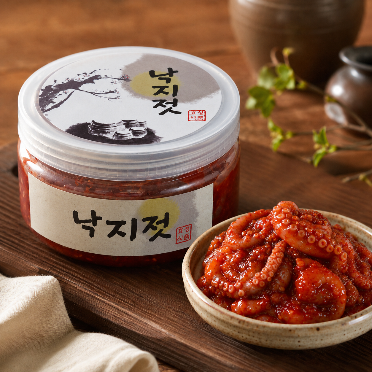 젓갈 500g 무색소명란 양념낙지오징어창난젓 가자미식혜 꼴뚜기젓갈 파지명란 황석어젓 - 상세 이미지 4
