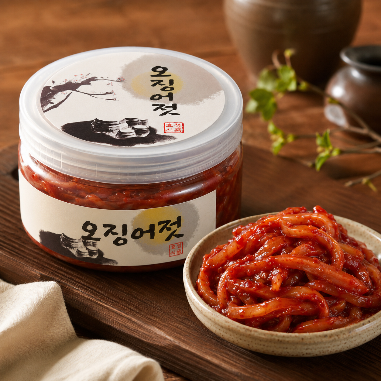 젓갈 500g 무색소명란 양념낙지오징어창난젓 가자미식혜 꼴뚜기젓갈 파지명란 황석어젓 - 상세 이미지 5