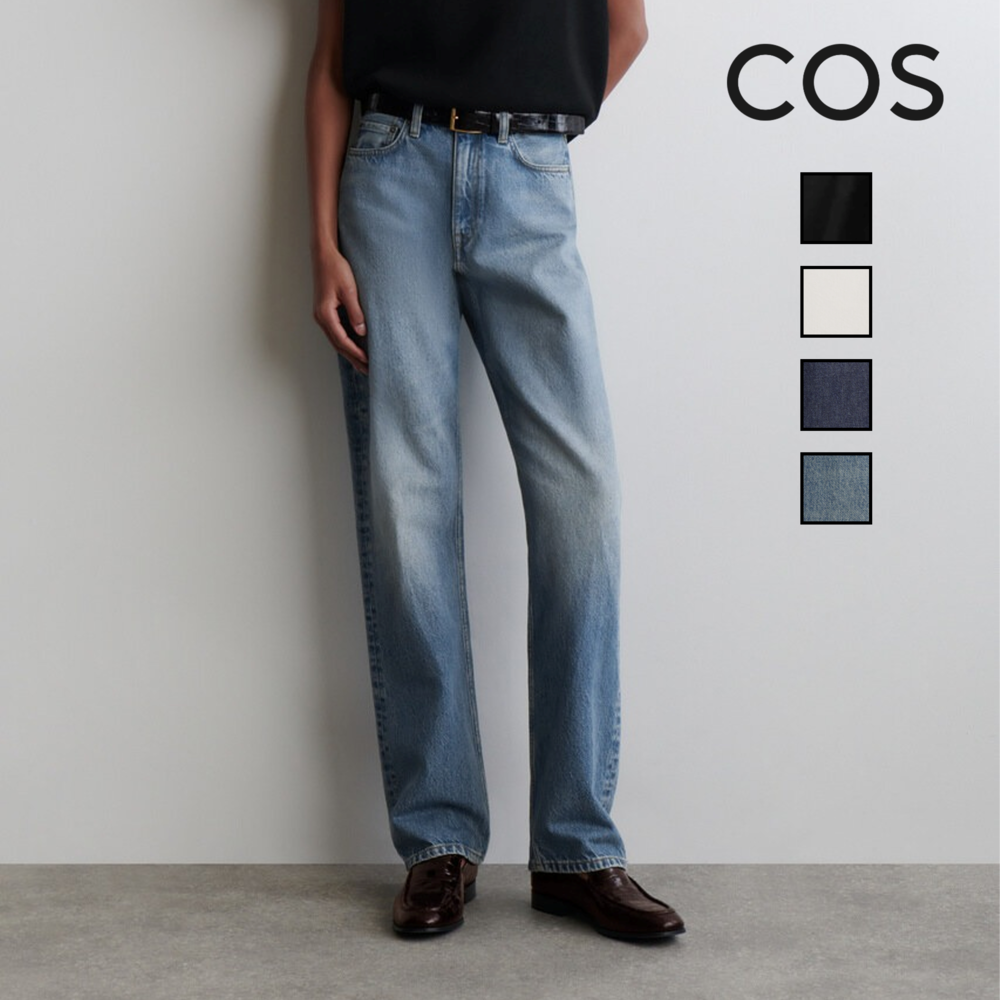 COS CHORD 스트레이트 레그 진 26SS 여성 팬츠 데님 바지 [관부가세 포함] - 상품 이미지
