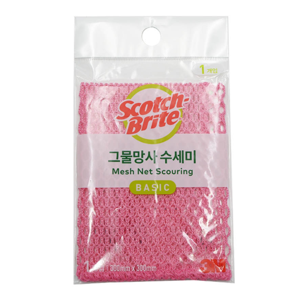 속건 주방 수세미 그물망사 빠른건조 풍부한거품 흠집방지