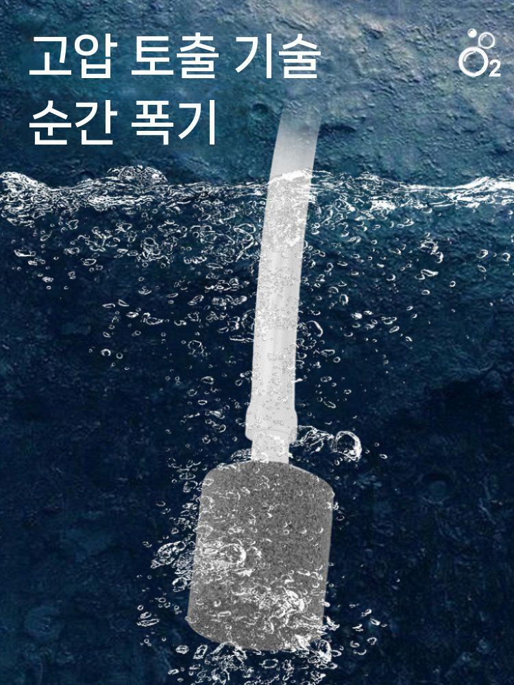 휴대용 낚시 양수기 펌프 야외 충전식 세척 워터 센서 블루 이미지 6