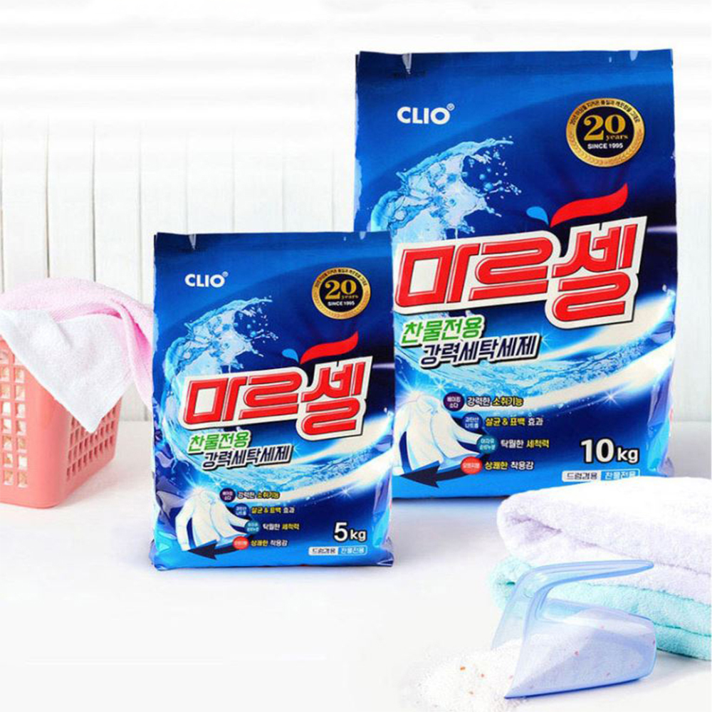 대용량 강력 세탁세제 세척 살균 소취 오렌지향 표백제 - 상품 이미지