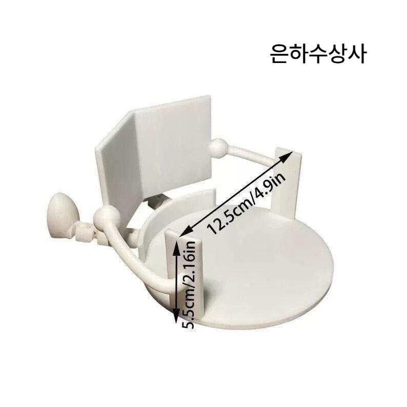 롤 휴지걸이 티슈 케이스 화장지 걸이 휴지 테이블 장식 인테리어 장식 소품 은하수상사 화이트 - 상세 이미지 5