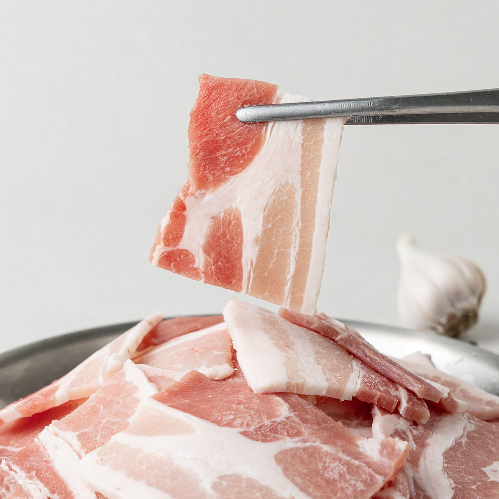 스페인산 냉동삼겹살 구이용 냉삼 한입삼겹살 500g 1kg 2kg - 상세 이미지 2