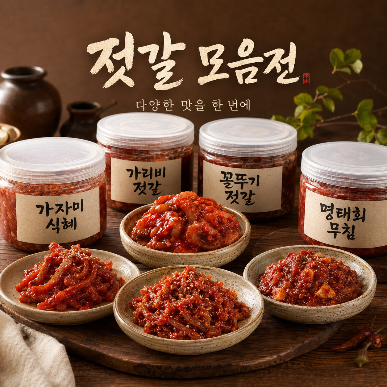 젓갈 500g 무색소명란 양념낙지오징어창난젓 가자미식혜 꼴뚜기젓갈 파지명란 황석어젓 - 상세 이미지 4