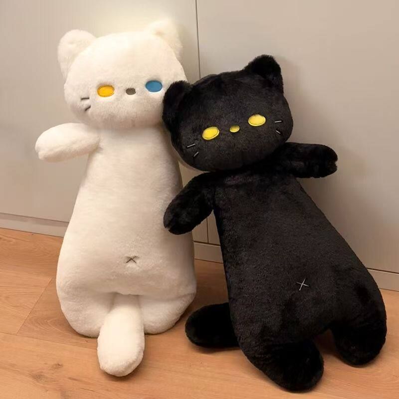귀여운 고양이 대형 인형 선물 애착 인테리어 마스코트 봉제 - 상세 이미지 3