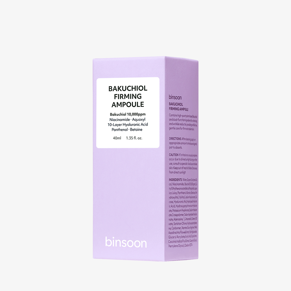 빈순 바쿠치올 모공 퍼밍 앰플 저자극 탄력케어 나이아신아마이드 세럼 40ml, 1개 - 상세 이미지 2